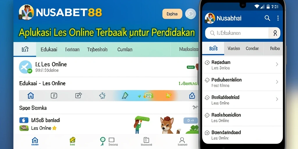 Antarmuka ramah pengguna NUSABET88 untuk pengalaman belajar yang menyenangkan.