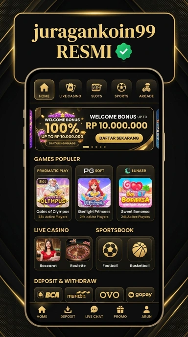 Halaman Resmi Juragankoin99 untuk Pengguna Android